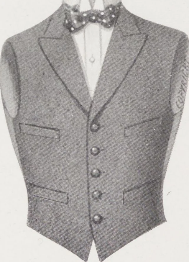 An illustration from Minister's report of fashion for gentlemen (Spring & Summer, 1917), 1917, leaf 14