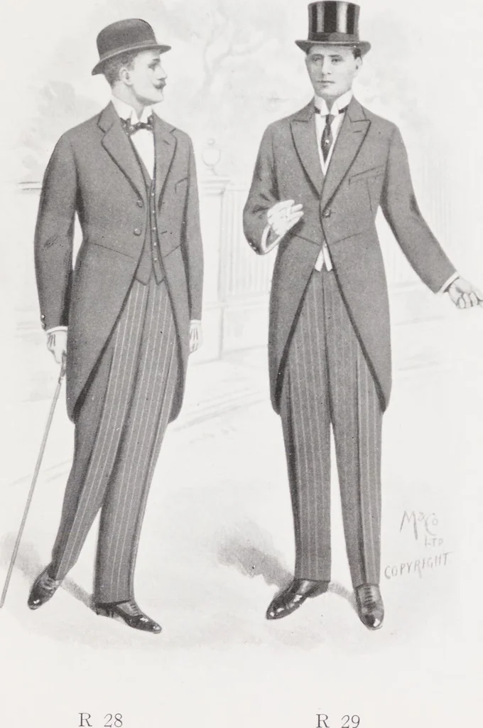 An illustration from Minister's report of fashion for gentlemen (Spring & Summer, 1917), 1917, leaf 15