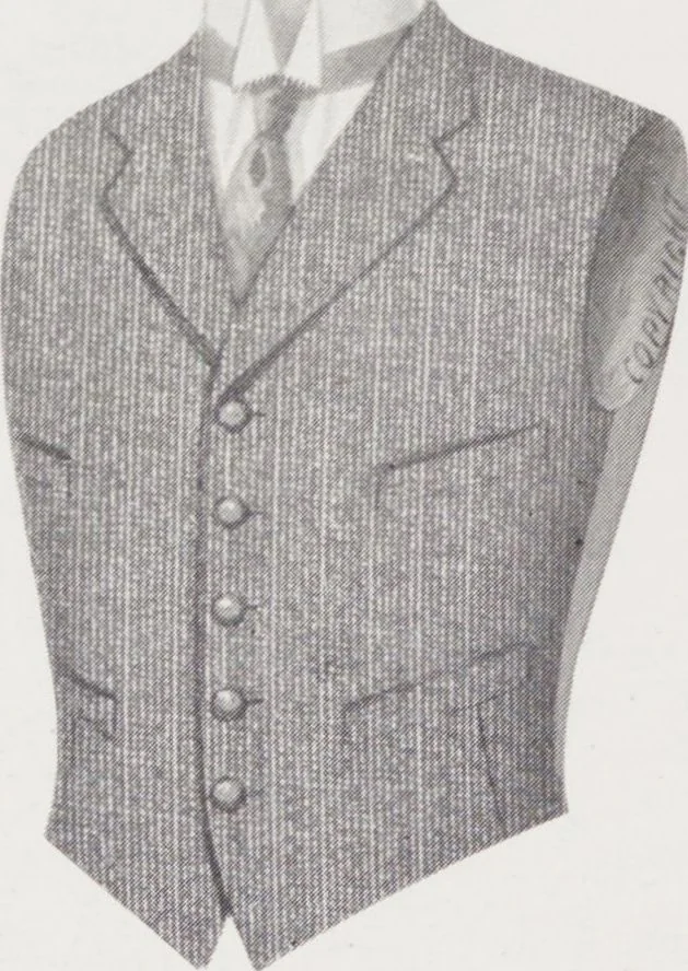 An illustration from Minister's report of fashion for gentlemen (Spring & Summer, 1917), 1917, leaf 4