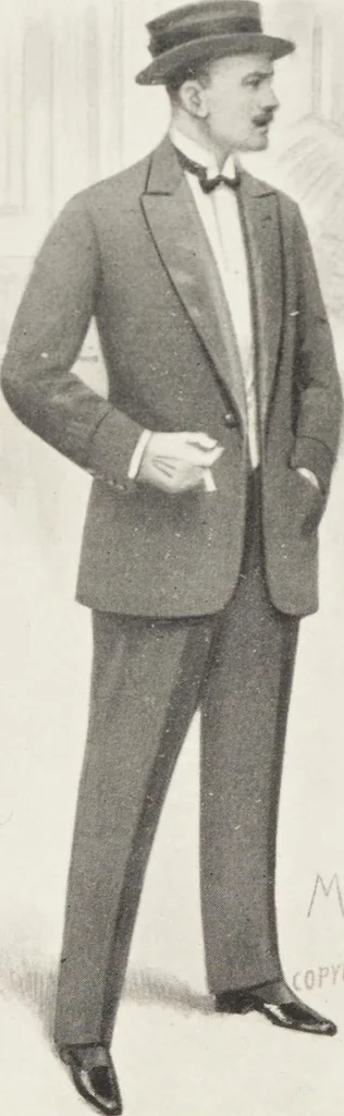 An illustration from Minister's report of fashion for gentlemen (Spring & Summer, 1918), 1918, leaf 10