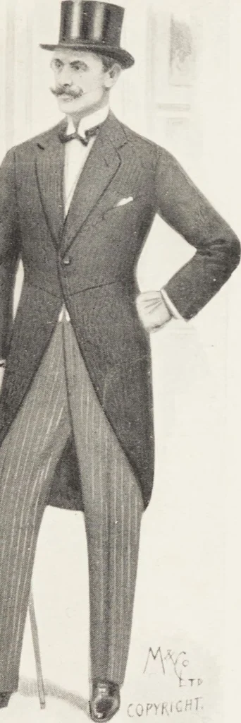 An illustration from Minister's report of fashion for gentlemen (Spring & Summer, 1918), 1918, leaf 11
