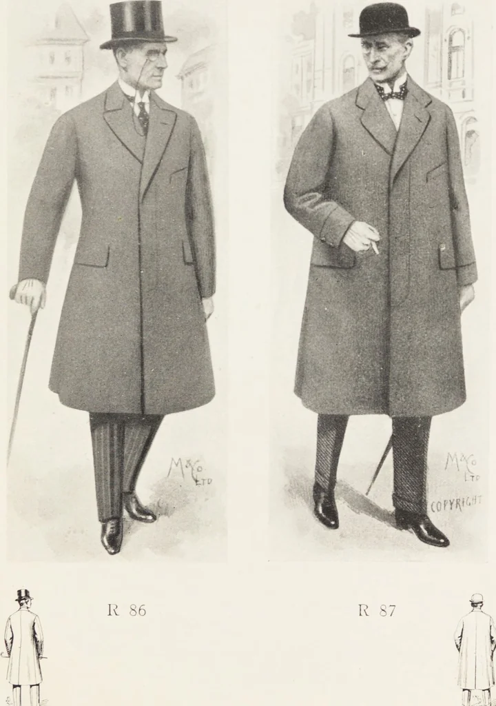 An illustration from Minister's report of fashion for gentlemen (Spring & Summer, 1918), 1918, leaf 13