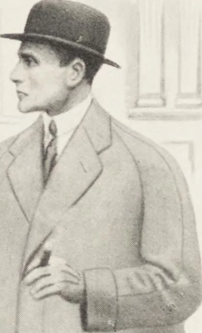 An illustration from Minister's report of fashion for gentlemen (Spring & Summer, 1918), 1918, leaf 15
