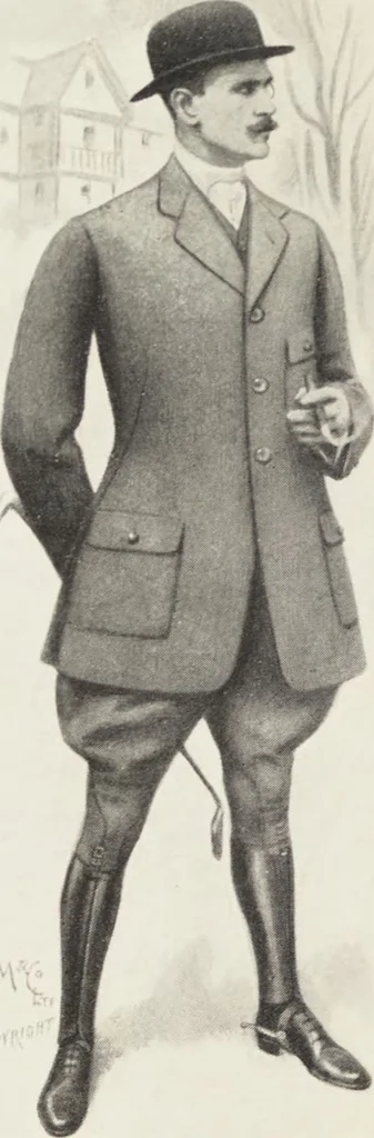 An illustration from Minister's report of fashion for gentlemen (Spring & Summer, 1918), 1918, leaf 16