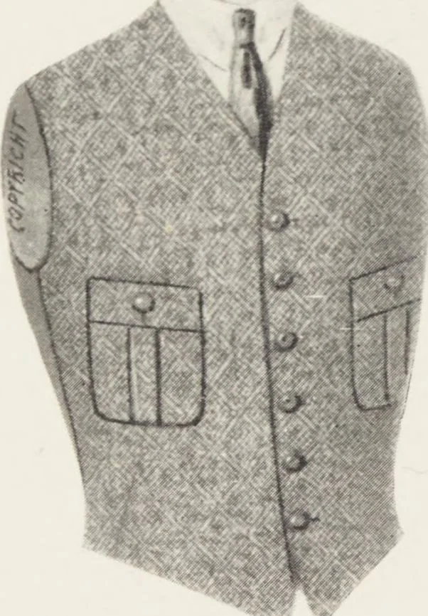An illustration from Minister's report of fashion for gentlemen (Spring & Summer, 1918), 1918, leaf 4
