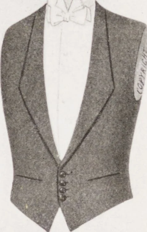 An illustration from Minister's report of fashion for gentlemen (Autumn & Winter, 1928-29), 1928, leaf 11