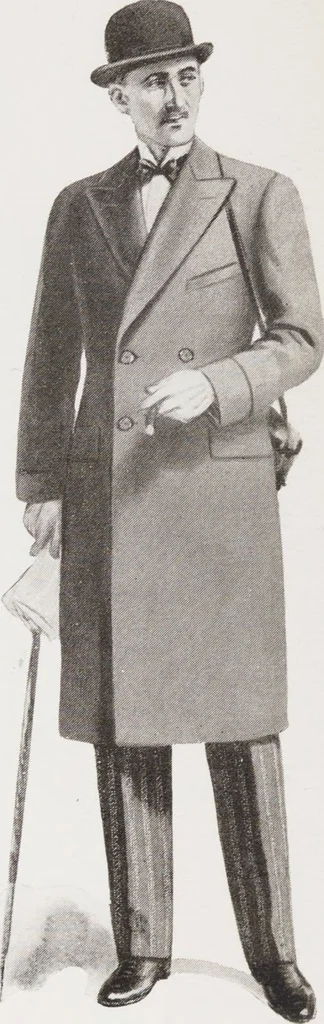 An illustration from Minister's report of fashion for gentlemen (Autumn & Winter, 1929-30), 1929, leaf 6