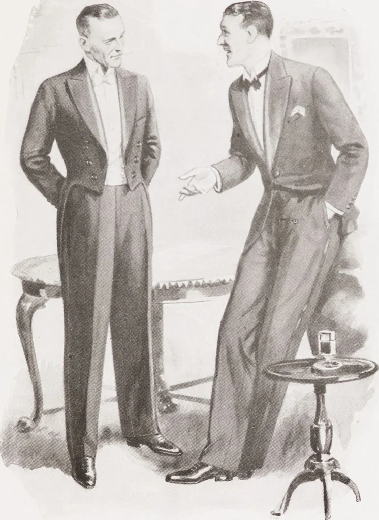 An illustration from Minister's report of fashion for gentlemen (Spring & Summer, 1929), 1929, leaf 13