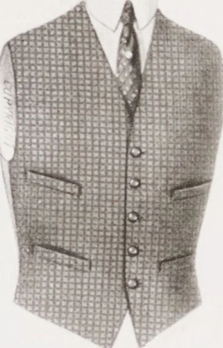 An illustration from Minister's report of fashion for gentlemen (Spring & Summer, 1929), 1929, leaf 17