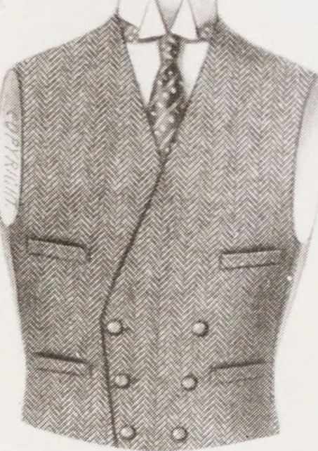 An illustration from Minister's report of fashion for gentlemen (Spring & Summer, 1929), 1929, leaf 17