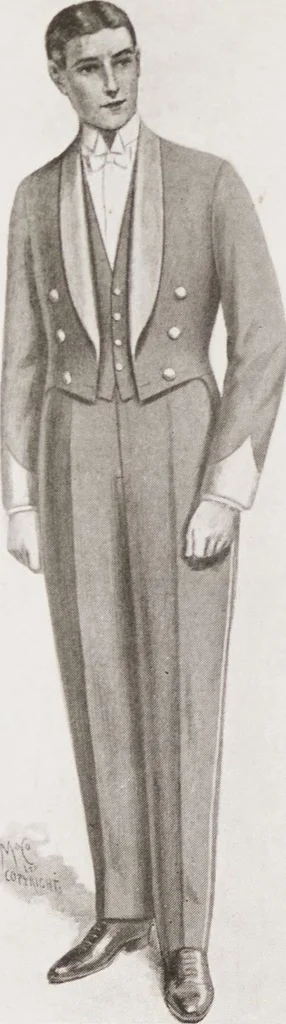 An illustration from Minister's report of fashion for gentlemen (Spring & Summer, 1929), 1929, leaf 18