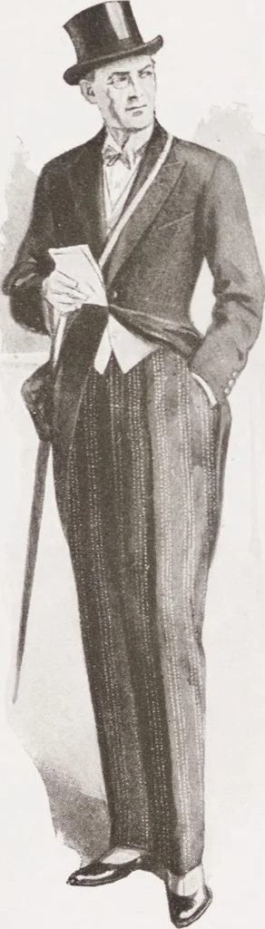 An illustration from Minister's report of fashion for gentlemen (Spring & Summer, 1929), 1929, leaf 7