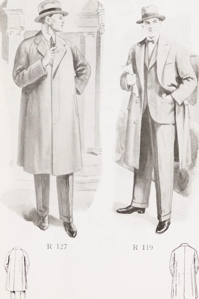 An illustration from Minister's report of fashion for gentlemen (Spring & Summer, 1929), 1929, leaf 9