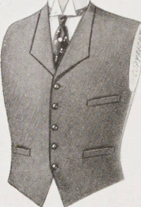 An illustration from Minister's report of fashion for gentlemen (Autumn & Winter, 1930-31), 1930, leaf 16