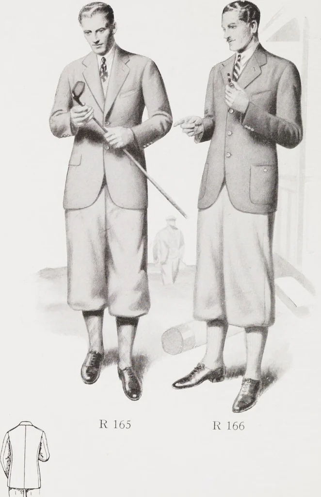 An illustration from Minister's report of fashion for gentlemen (Spring & Summer, 1930), 1930, leaf 12