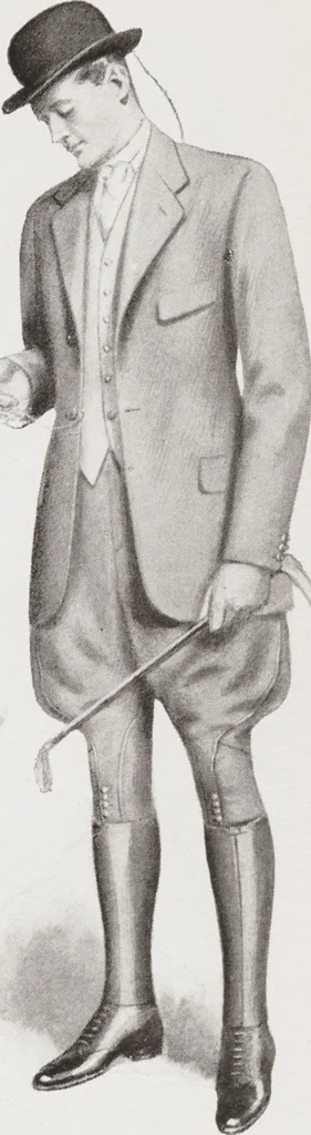 An illustration from Minister's report of fashion for gentlemen (Spring & Summer, 1930), 1930, leaf 14
