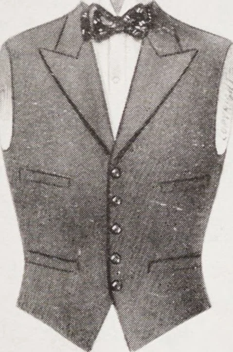 An illustration from Minister's report of fashion for gentlemen (Spring & Summer, 1930), 1930, leaf 17