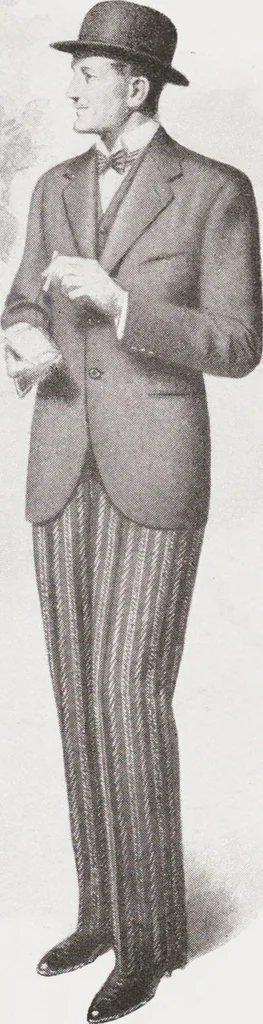 An illustration from Minister's report of fashion for gentlemen (Spring & Summer, 1930), 1930, leaf 5