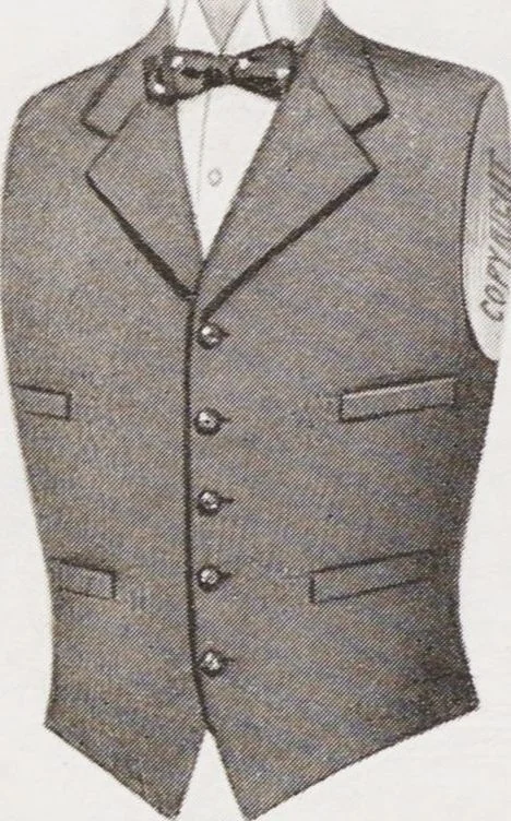 An illustration from Minister's report of fashion for gentlemen (Autumn & Winter, 1931-32), 1931, leaf 16