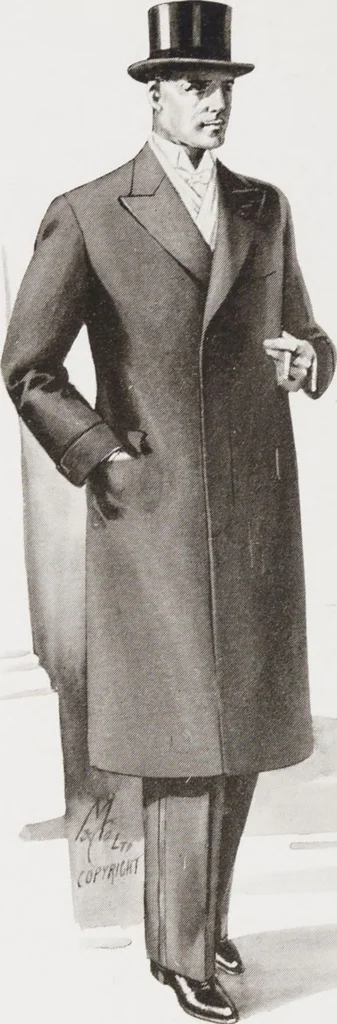 An illustration from Minister's report of fashion for gentlemen (Autumn & Winter, 1931-32), 1931, leaf 4