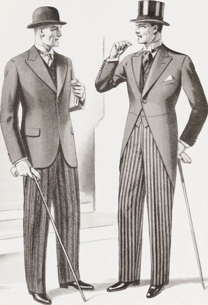 An illustration from Minister's report of fashion for gentlemen (Autumn & Winter, 1931-32), 1931, leaf 7