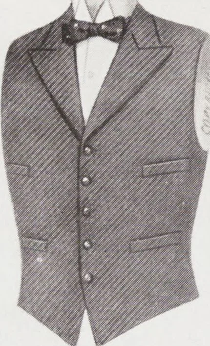 An illustration from Minister's report of fashion for gentlemen (Autumn & Winter, 1932-33), 1932, leaf 16