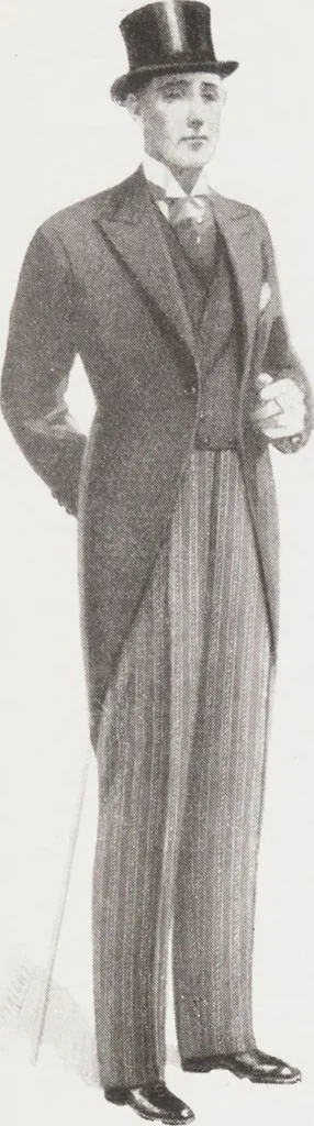 An illustration from Minister's report of fashion for gentlemen (Autumn & Winter, 1932-33), 1932, leaf 5