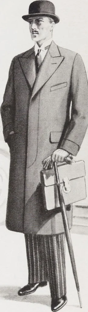 An illustration from Minister's report of fashion for gentlemen (Spring & Summer, 1932), 1932, leaf 10