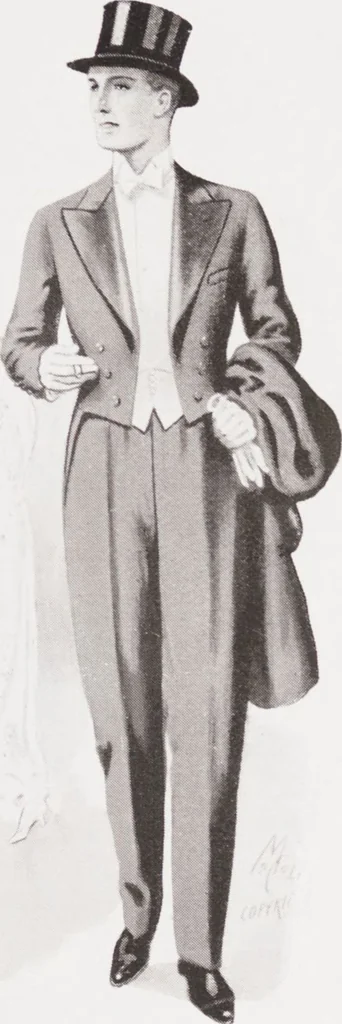 An illustration from Minister's report of fashion for gentlemen (Spring & Summer, 1932), 1932, leaf 13
