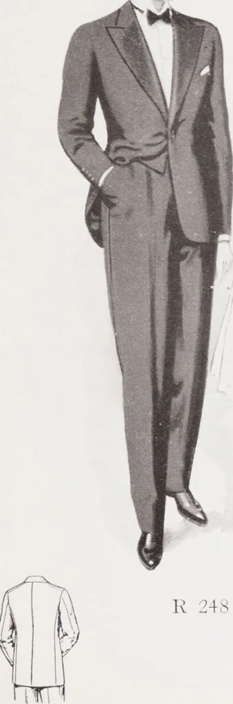 An illustration from Minister's report of fashion for gentlemen (Spring & Summer, 1932), 1932, leaf 13
