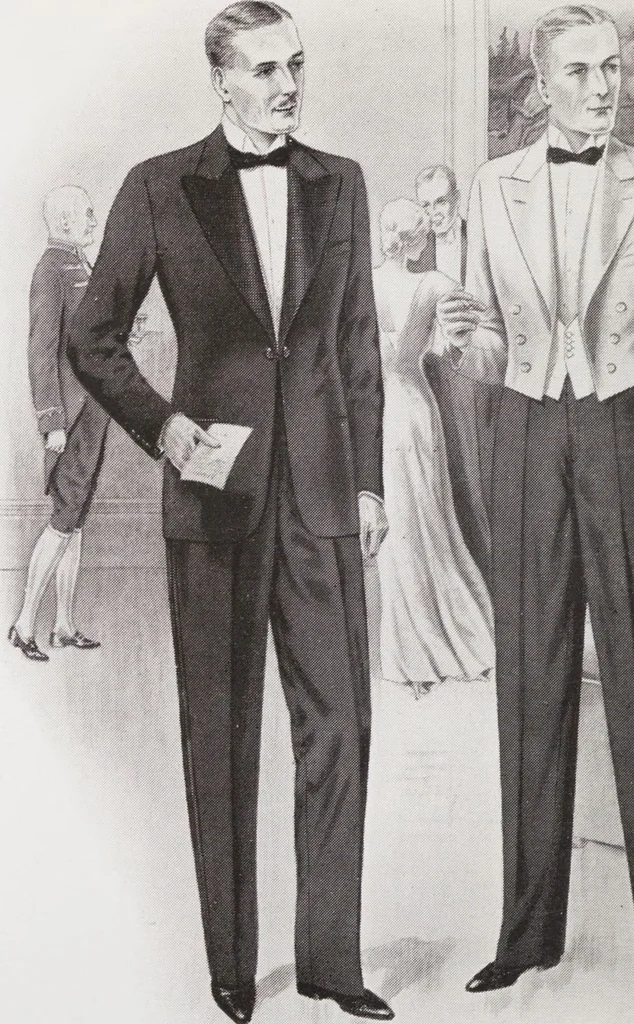 An illustration from Minister's report of fashion for gentlemen (Spring & Summer, 1933), 1933, leaf 10