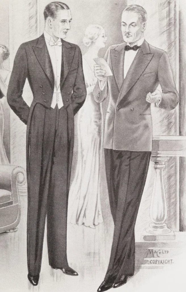An illustration from Minister's report of fashion for gentlemen (Spring & Summer, 1933), 1933, leaf 11