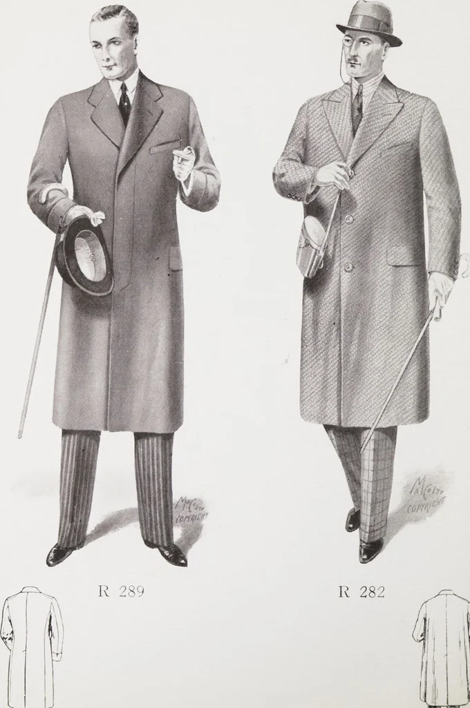 An illustration from Minister's report of fashion for gentlemen (Spring & Summer, 1933), 1933, leaf 12