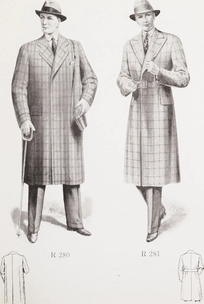 An illustration from Minister's report of fashion for gentlemen (Spring & Summer, 1933), 1933, leaf 13