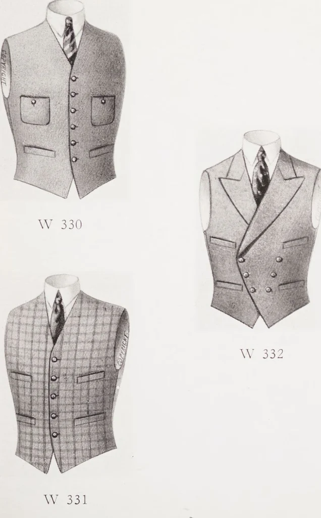 An illustration from Minister's report of fashion for gentlemen (Spring & Summer, 1933), 1933, leaf 17
