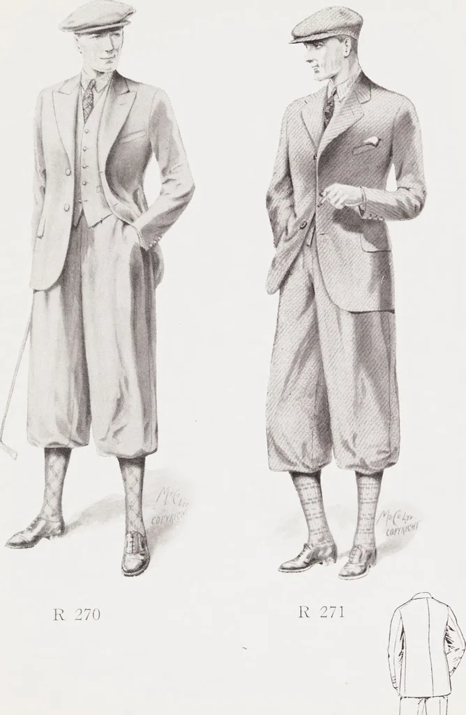 An illustration from Minister's report of fashion for gentlemen (Spring & Summer, 1933), 1933, leaf 5
