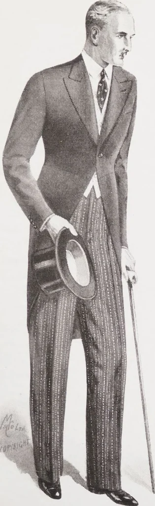 An illustration from Minister's report of fashion for gentlemen (Spring & Summer, 1933), 1933, leaf 9