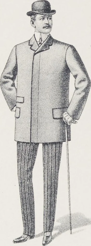 An illustration from W. J. Mahon's catalogs for men's fashions (Fall & Winter, 1901-02), 1901, leaf 2