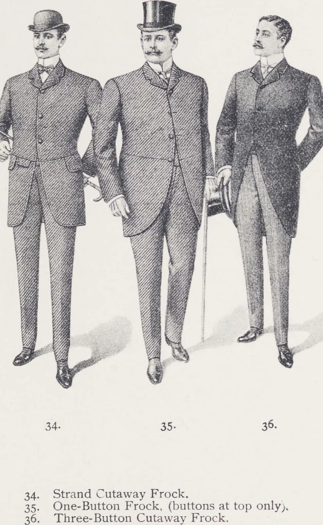 An illustration from W. J. Mahon's catalogs for men's fashions (Fall & Winter, 1901-02), 1901, leaf 5