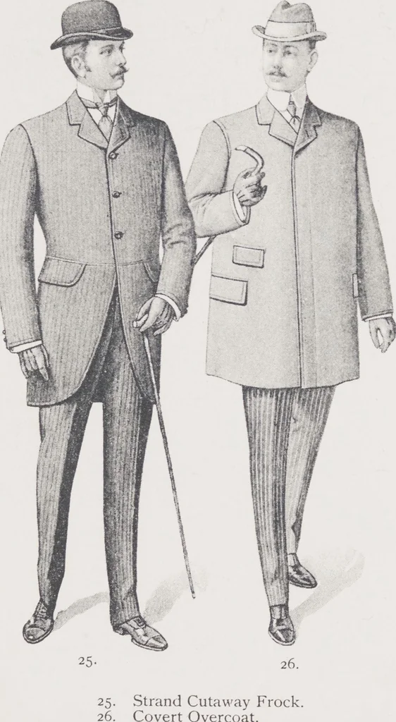 An illustration from W. J. Mahon's catalogs for men's fashions (Spring & Summer, 1901), 1901, leaf 3
