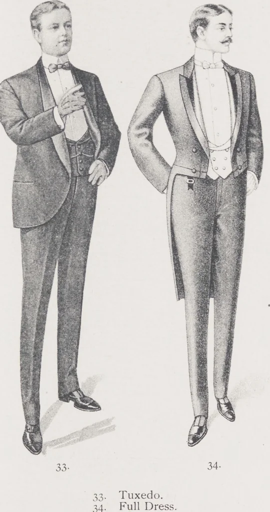 An illustration from W. J. Mahon's catalogs for men's fashions (Spring & Summer, 1901), 1901, leaf 7