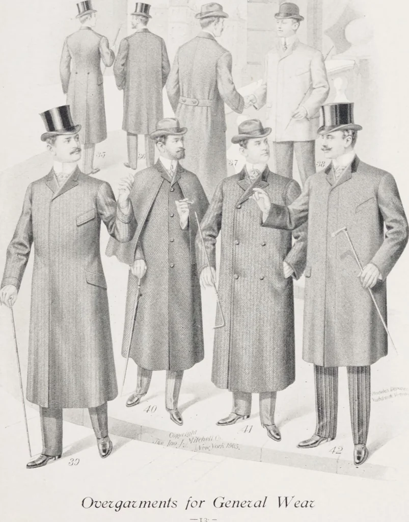 An illustration from W. J. Mahon's catalogs for men's fashions (Fall & Winter, 1903-04), 1903, leaf 15