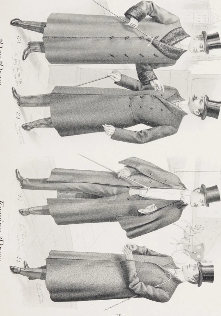 An illustration from W. J. Mahon's catalogs for men's fashions (Fall & Winter, 1903-04), 1903, leaf 17