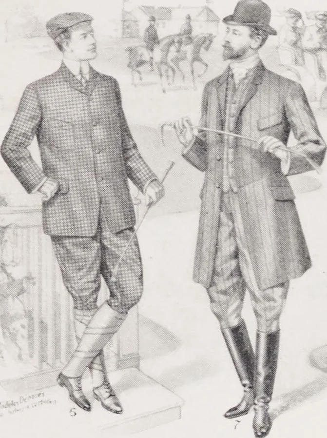 An illustration from W. J. Mahon's catalogs for men's fashions (Spring & Summer, 1904), 1904, leaf 7