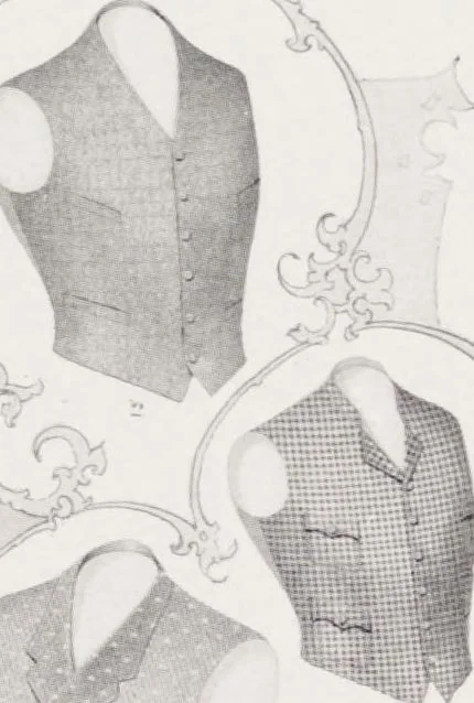 An illustration from W. J. Mahon's catalogs for men's fashions (Spring & Summer, 1904), 1904, leaf 7