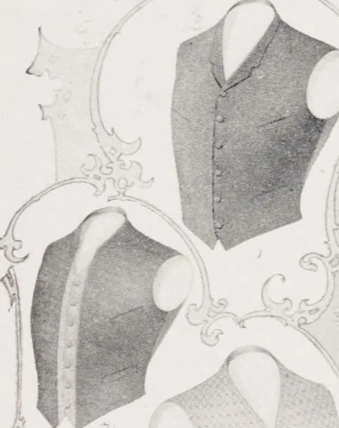 An illustration from W. J. Mahon's catalogs for men's fashions (Spring & Summer, 1904), 1904, leaf 7