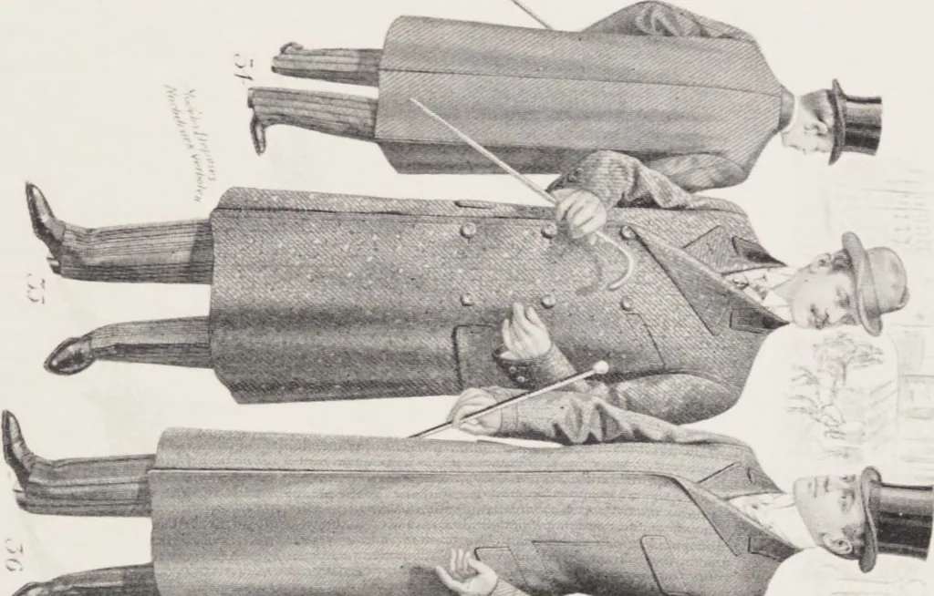 An illustration from W. J. Mahon's catalogs for men's fashions (Fall & Winter, 1905-06 v.2), 1905, leaf 9