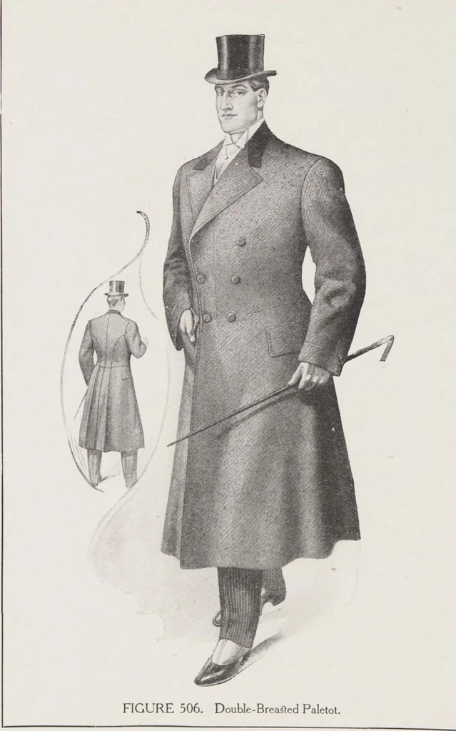 An illustration from W. J. Mahon's catalogs for men's fashions (Fall & Winter, 1906), 1906, leaf 12