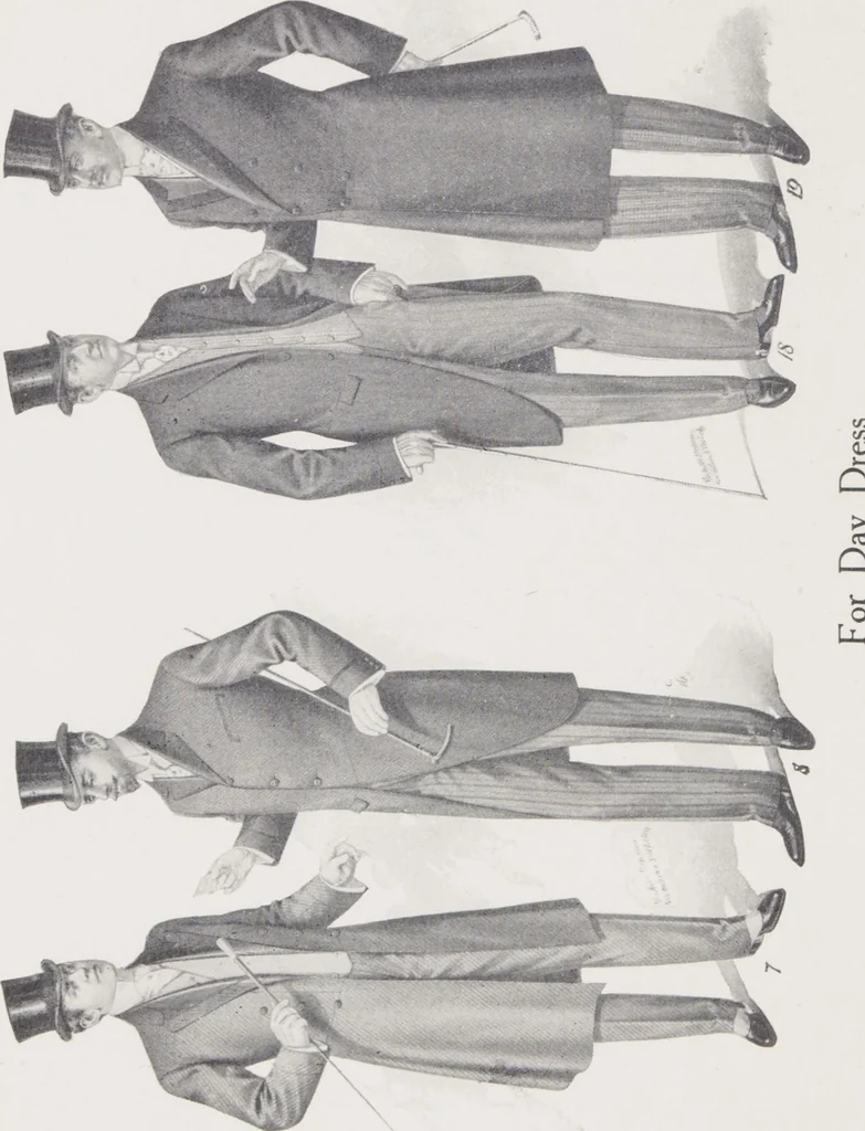 An illustration from W. J. Mahon's catalogs for men's fashions (Spring & Summer, 1906), 1906, leaf 6