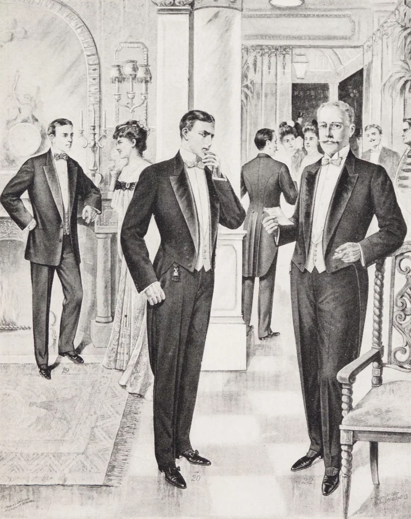 An illustration from W. J. Mahon's catalogs for men's fashions (Fall & Winter, 1907-08), 1907, leaf 11